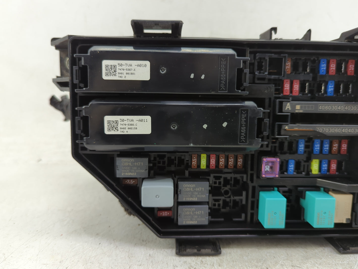 2018-2020 Honda Accord Fusebox Fuse Box Panel Relay Module P/N:30-TVA 50-TVA Fits Fits 2018 2019 2020 OEM Used Auto Parts - 