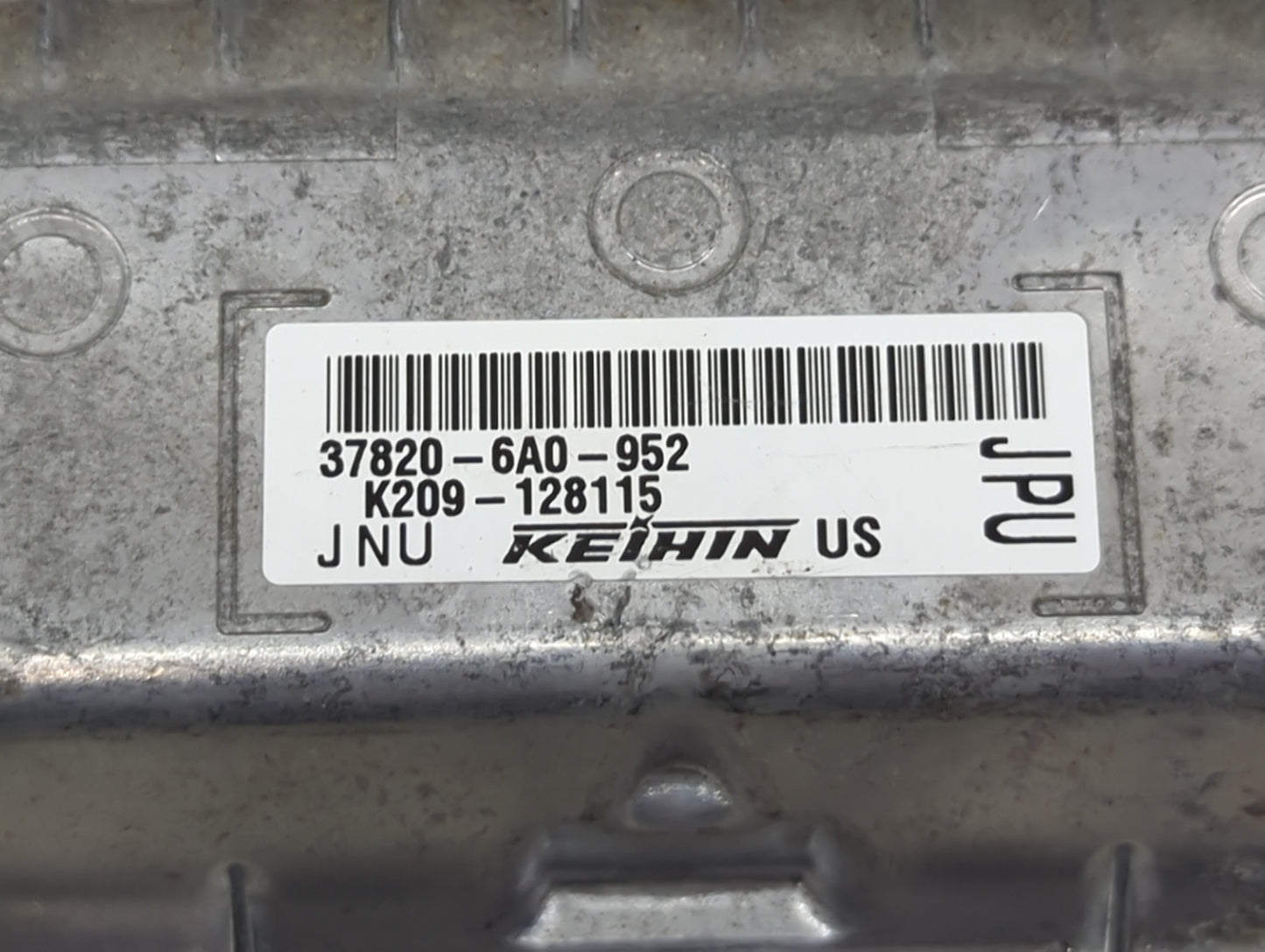2020 Honda Accord PCM Engine Control Computer ECU ECM PCU OEM P/N:37820-6A0-952 Fits OEM Used Auto Parts - Oemusedautoparts1