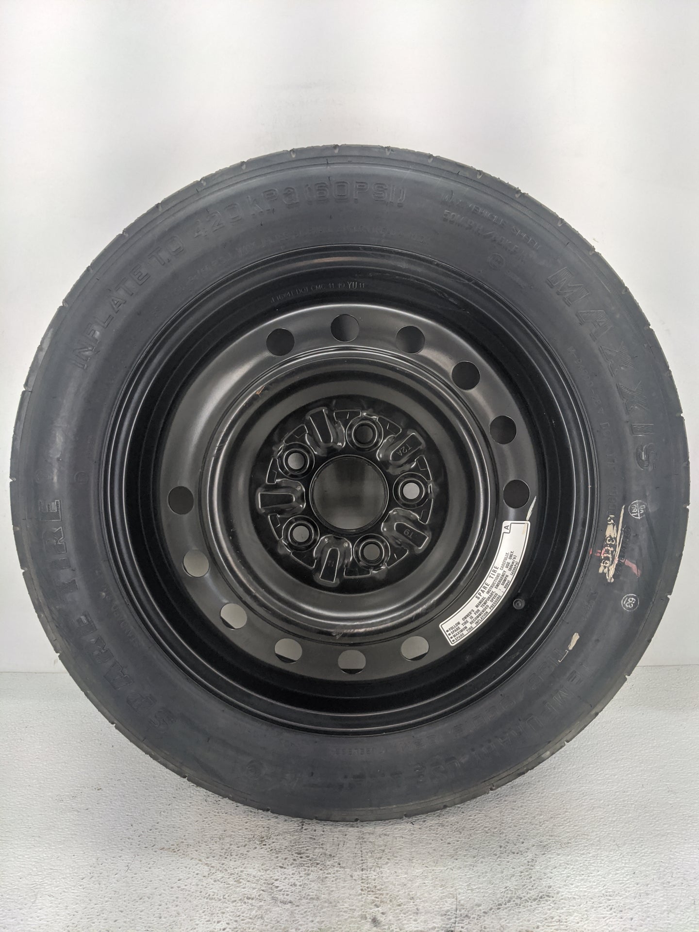 2013-2022 Honda Accord Spare Donut Tire Wheel Rim Oem 1420860 - Oemusedautoparts1.com
