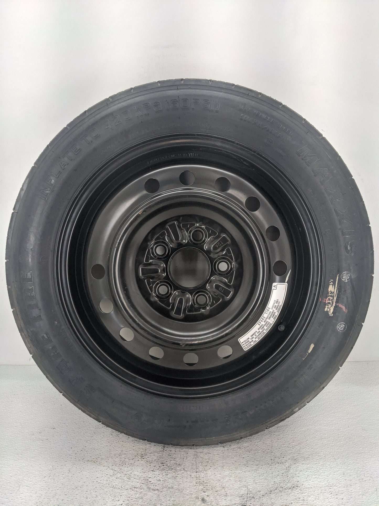 2013-2022 Honda Accord Spare Donut Tire Wheel Rim Oem 1420860 - Oemusedautoparts1.com