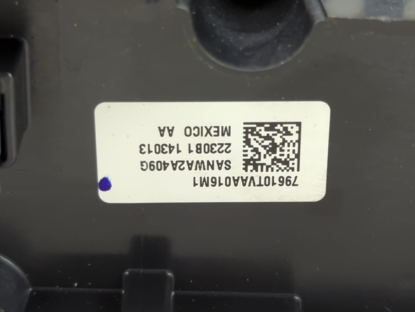 2018-2020 Honda Accord Climate Control Module Temperature AC/Heater Replacement P/N:79610TVAA016M1 SANWA2A409G Fits OEM Used