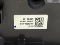 2018-2020 Honda Accord Climate Control Module Temperature AC/Heater Replacement P/N:79610TVAA016M1 SANWA2A409G Fits OEM Used
