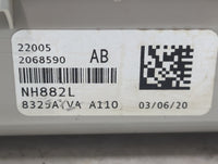 2020 Honda Accord Overhead Roof Console - Oemusedautoparts1.com