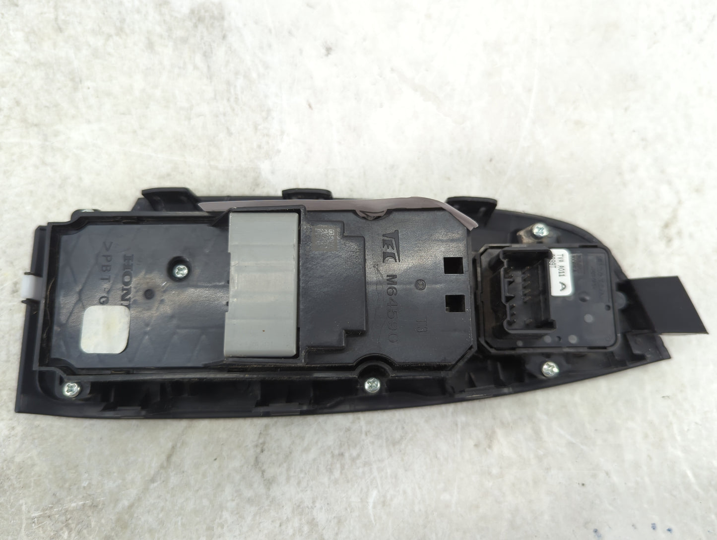 2018-2022 Honda Accord Master Power Window Switch Replacement Driver Side Left P/N:TVA A011 Fits Fits 2018 2019 2020 2021 20