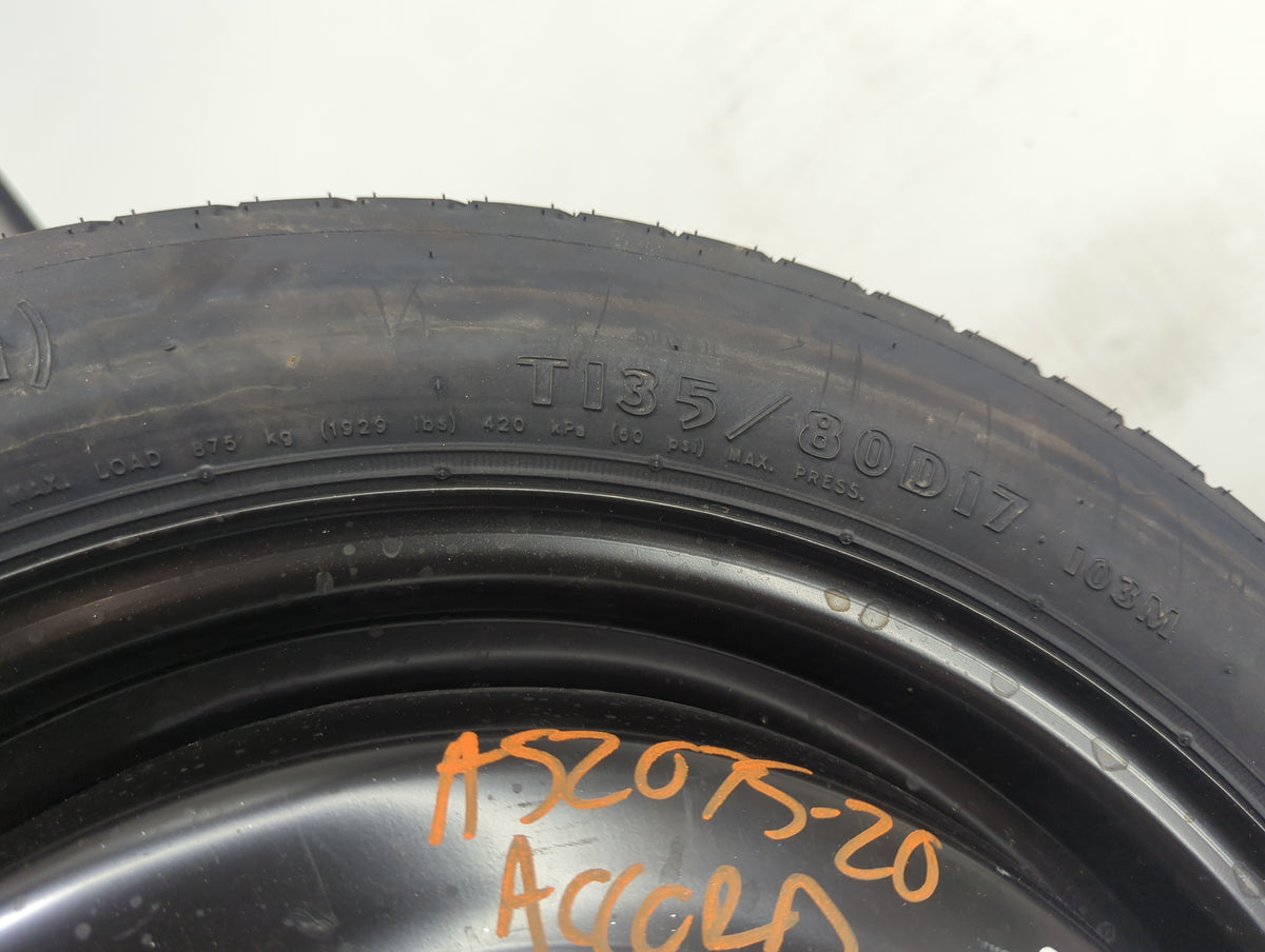 2016-2022 Honda Accord Spare Donut Tire Wheel Rim Oem - Oemusedautoparts1.com