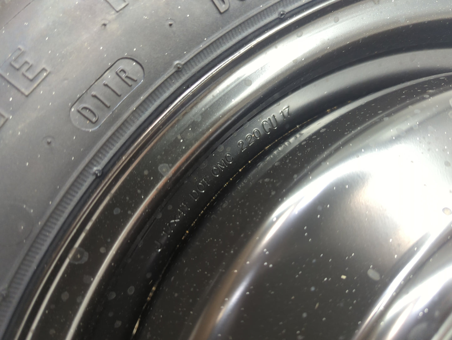 2016-2022 Honda Accord Spare Donut Tire Wheel Rim Oem - Oemusedautoparts1.com