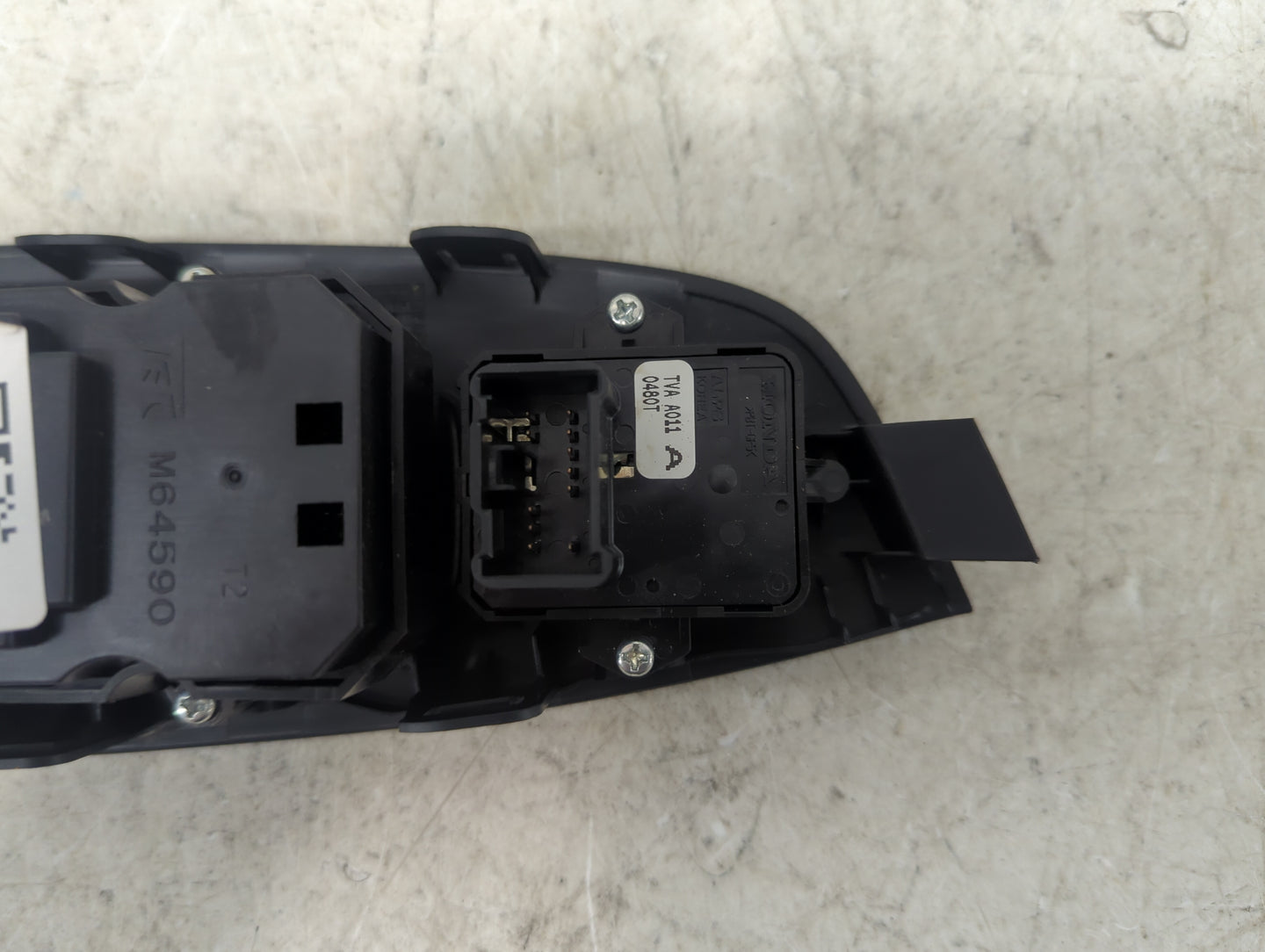 2018-2022 Honda Accord Master Power Window Switch Replacement Driver Side Left P/N:M64590 TVA A011 Fits OEM Used Auto Parts 