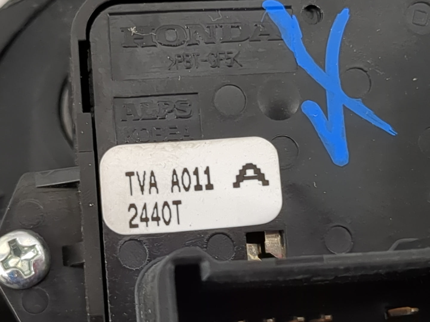 2018-2022 Honda Accord Master Power Window Switch Replacement Driver Side Left P/N:TVA A011 Fits Fits 2018 2019 2020 2021 20