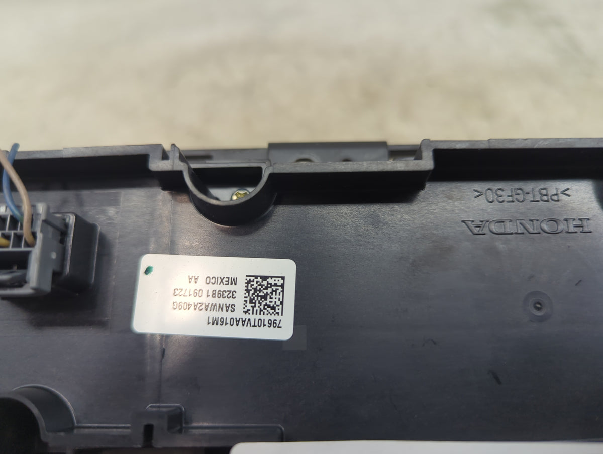 2018-2020 Honda Accord Climate Control Module Temperature AC/Heater Replacement P/N:79610TVAA016M1 SANWA2A409G Fits OEM Used