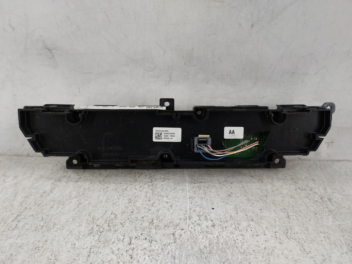 2018-2020 Honda Accord Climate Control Module Temperature AC/Heater Replacement P/N:79610TVAA016M1 Fits Fits 2018 2019 2020 
