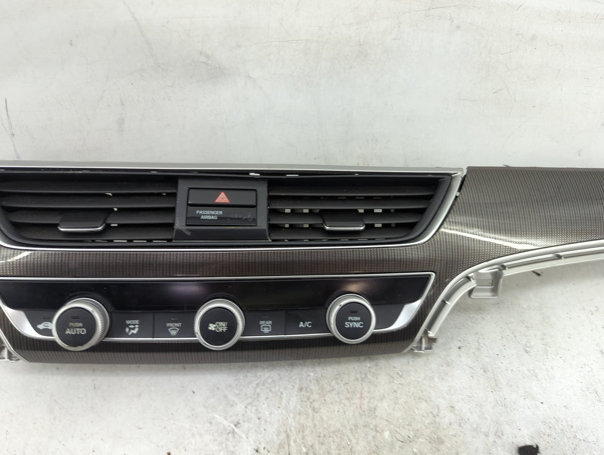 2018-2020 Honda Accord Climate Control Module Temperature AC/Heater Replacement P/N:79610TVAA016M1 SANWA2A409G Fits OEM Used
