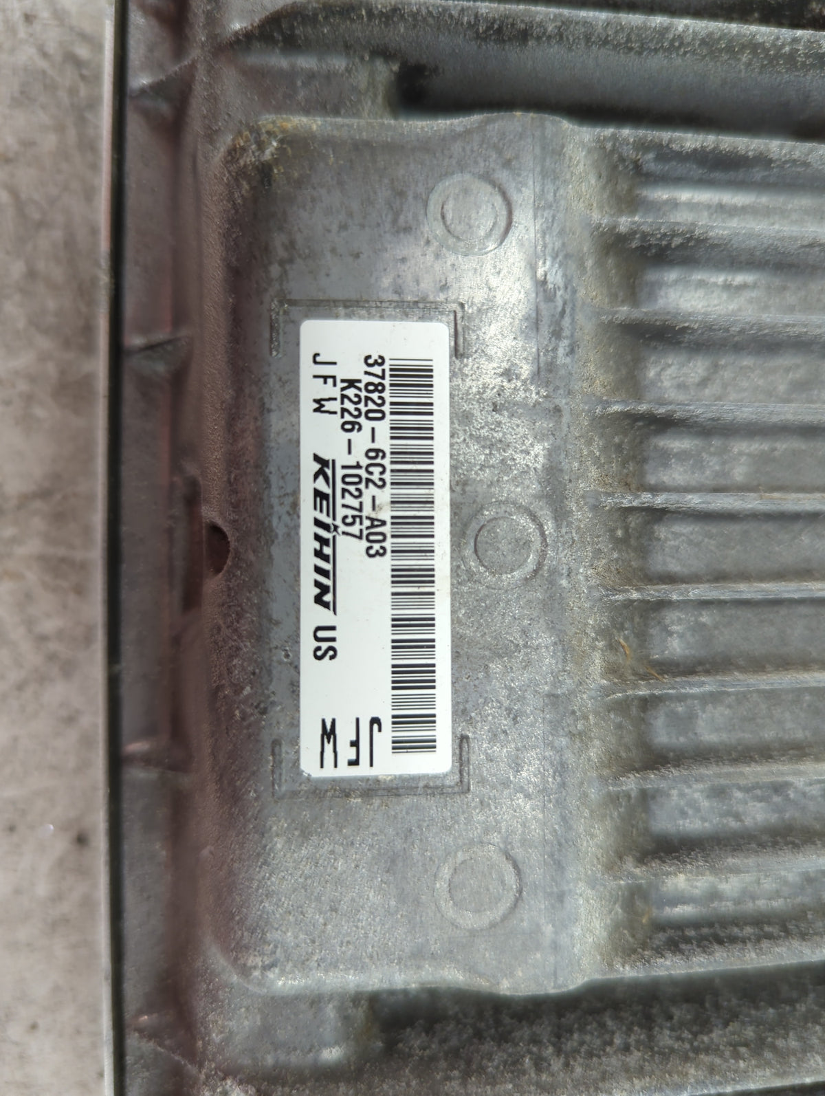 2020 Honda Accord PCM Engine Control Computer ECU ECM PCU OEM P/N:37820-6C2-A03 K226-102757 Fits OEM Used Auto Parts - Oemus