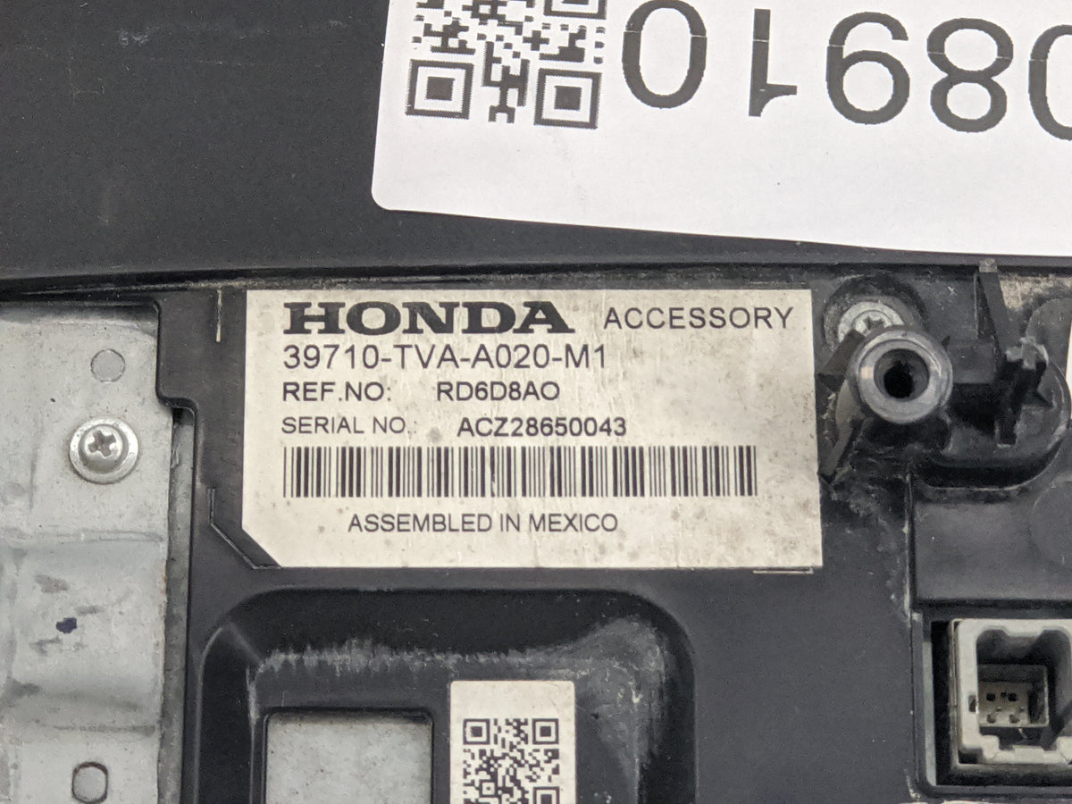 2018-2020 Honda Accord Information Radio Display Screen - Oemusedautoparts1.com