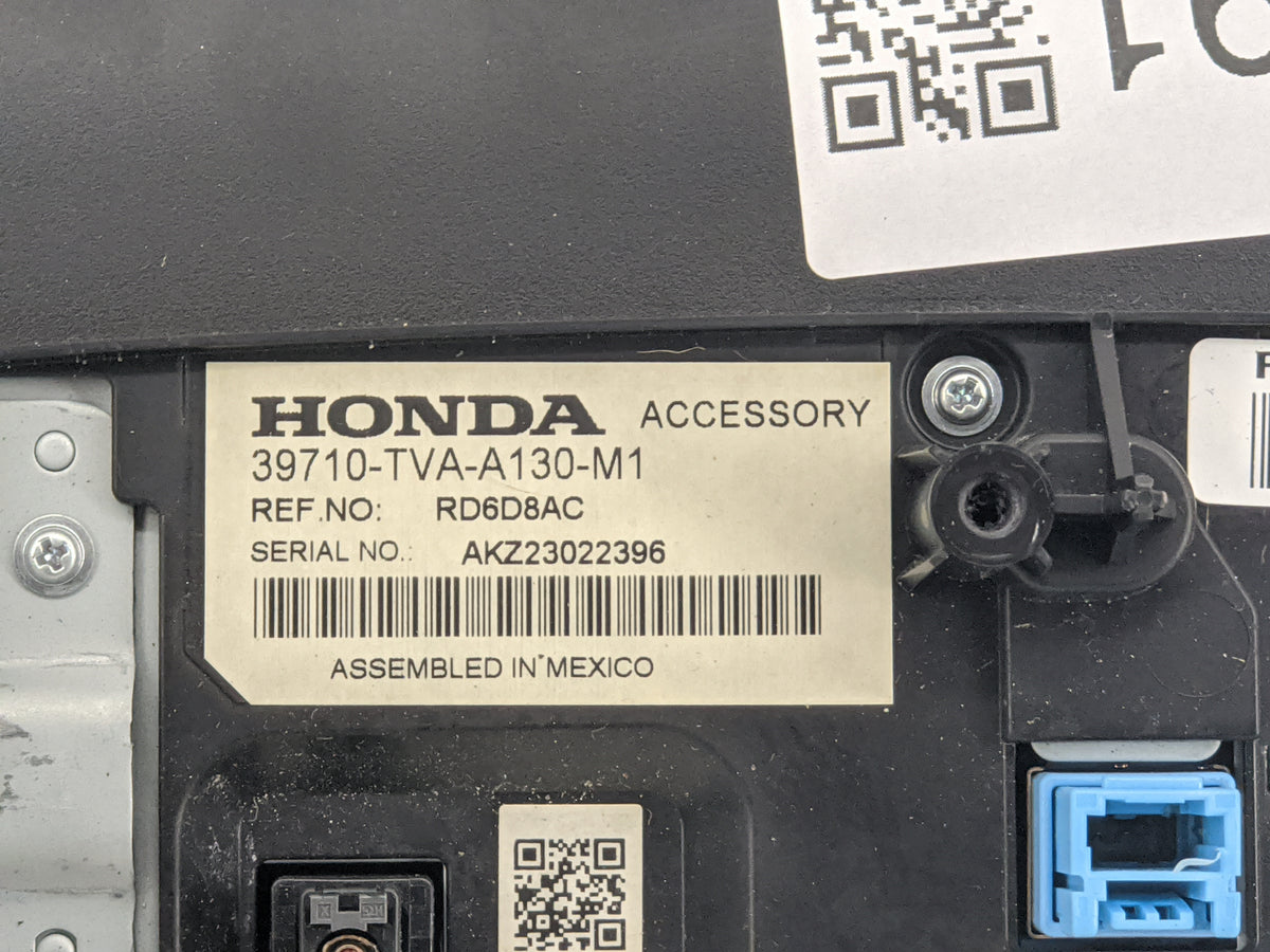 2018-2022 Honda Accord Information Radio Display Screen 1509091 - Oemusedautoparts1.com
