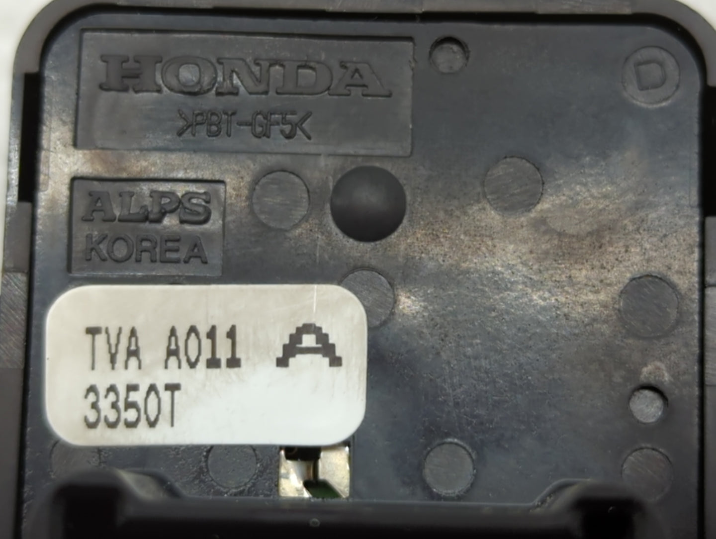 2018-2022 Honda Accord Master Power Window Switch Replacement Driver Side Left P/N:M64590 TVA A011 Fits OEM Used Auto Parts 