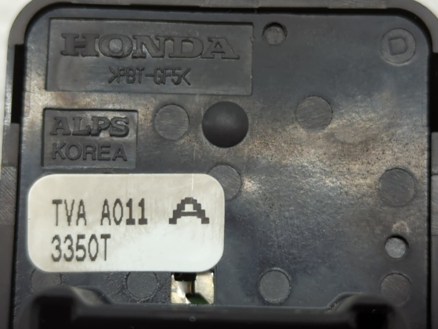 2018-2022 Honda Accord Master Power Window Switch Replacement Driver Side Left P/N:M64590 TVA A011 Fits OEM Used Auto Parts 