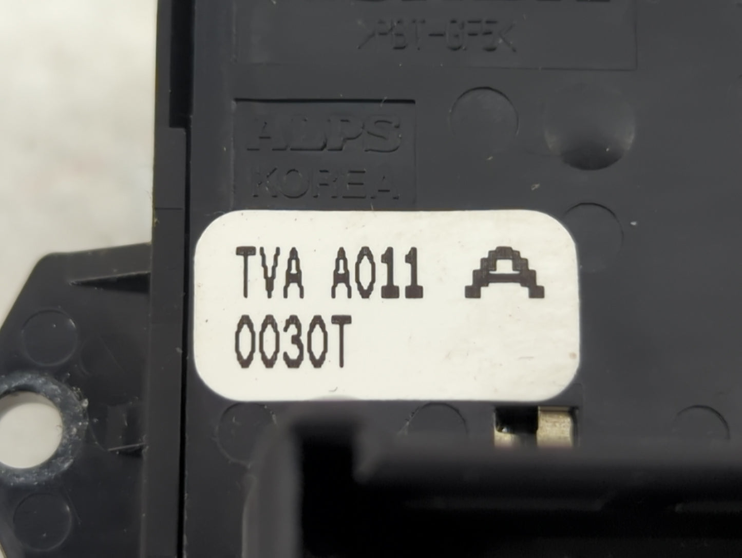 2018-2022 Honda Accord Master Power Window Switch Replacement Driver Side Left P/N:TVA A011 Fits Fits 2018 2019 2020 2021 20