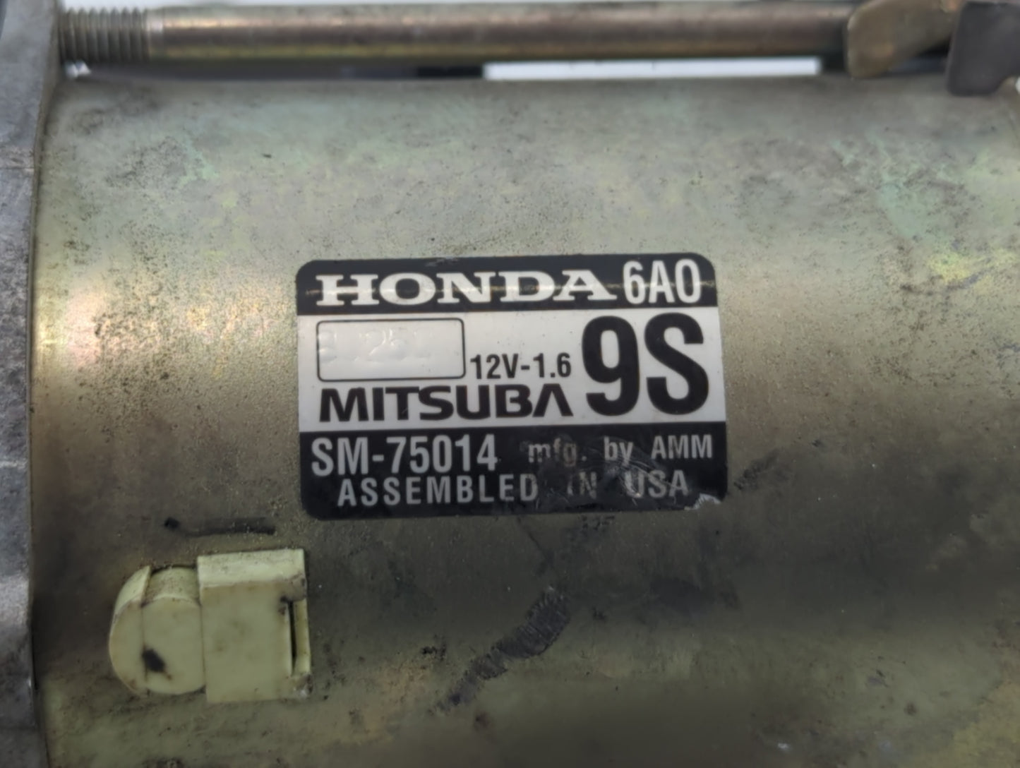 2018-2020 Honda Accord Car Starter Motor Solenoid OEM P/N:SM-75014 Fits Fits 2018 2019 2020 OEM Used Auto Parts - Oemusedaut