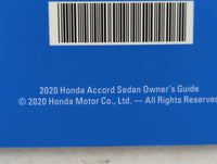 2020 Honda Accord Owners Manual Book Guide P/N:00X31-TVA-A201 0G-13114, 31TVAG20 OEM Used Auto Parts - Oemusedautoparts1.com