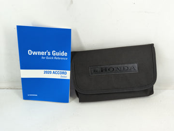 2020 Honda Accord Owners Manual Book Guide P/N:0G-11006 31TVAG20, 00X31-TVA-G200 OEM Used Auto Parts - Oemusedautoparts1.com