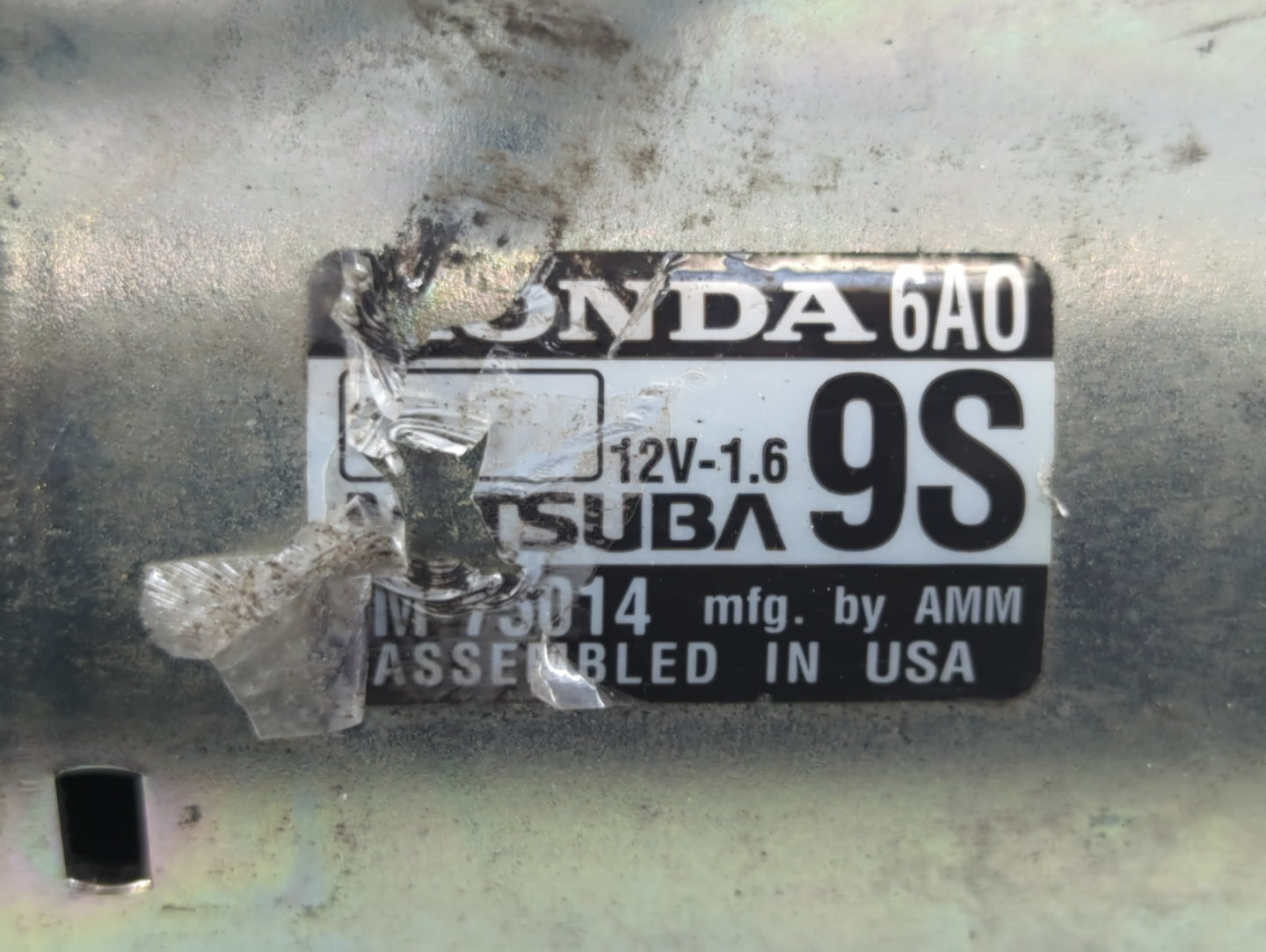 2020 Honda Accord Car Starter Motor Solenoid OEM P/N:SM-75014 Fits OEM Used Auto Parts - Oemusedautoparts1.com