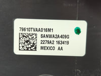 2018-2020 Honda Accord Climate Control Module Temperature AC/Heater Replacement P/N:2279A2 163419 Fits Fits 2018 2019 2020 O