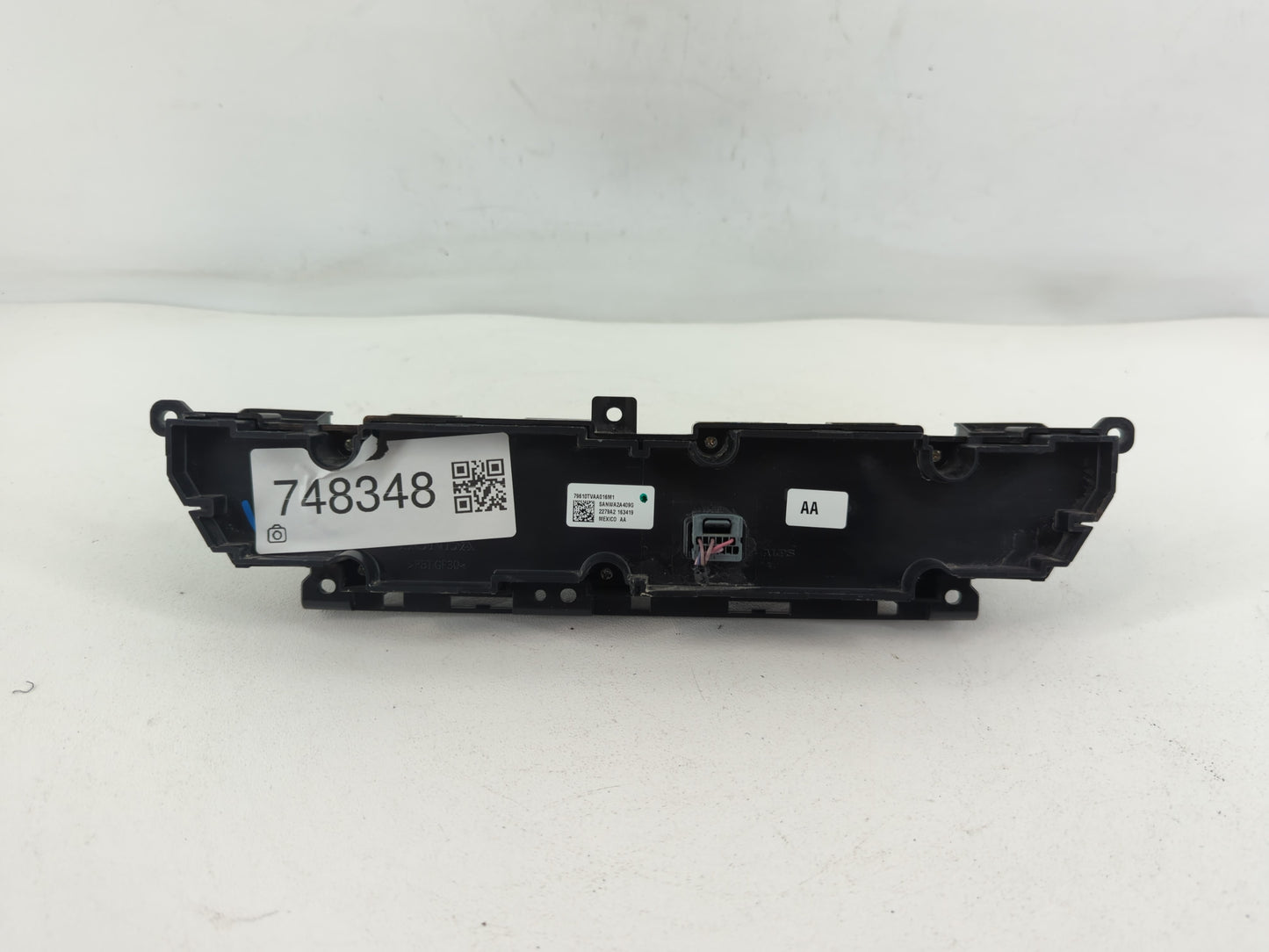 2018-2020 Honda Accord Climate Control Module Temperature AC/Heater Replacement P/N:2279A2 163419 Fits Fits 2018 2019 2020 O