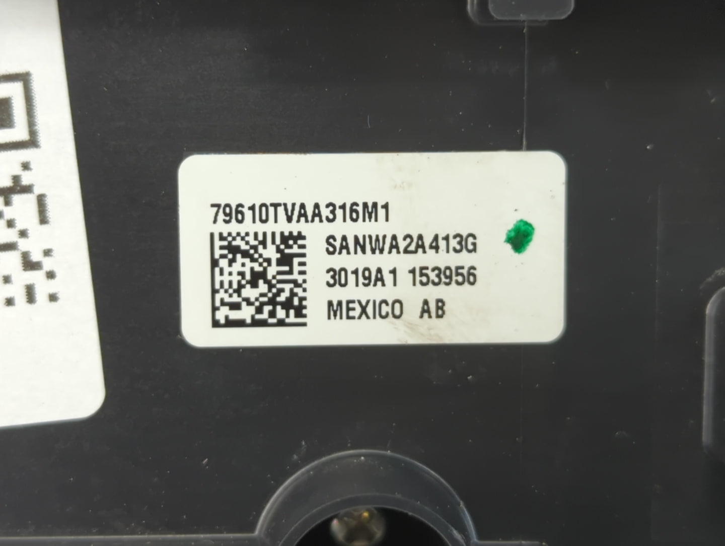 2018-2020 Honda Accord Climate Control Module Temperature AC/Heater Replacement P/N:3019A1 153956 79610TVAA316M1 Fits OEM Us