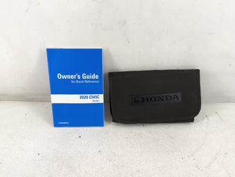 compare product 2020 Honda Civic Owners Manual Book Guide P/N:00X31-TBA-G400 OEM Used Auto Parts