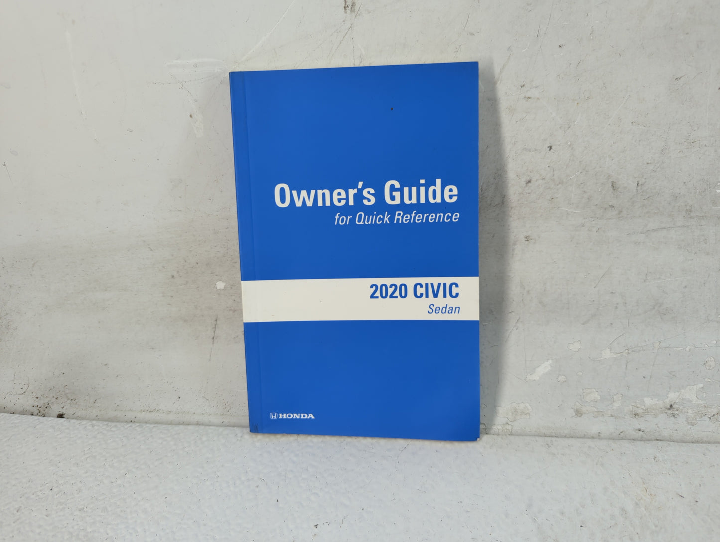 2020 Honda Civic Owners Manual Book Guide P/N:000X31-TBA-G400 OEM Used Auto Parts - Oemusedautoparts1.com