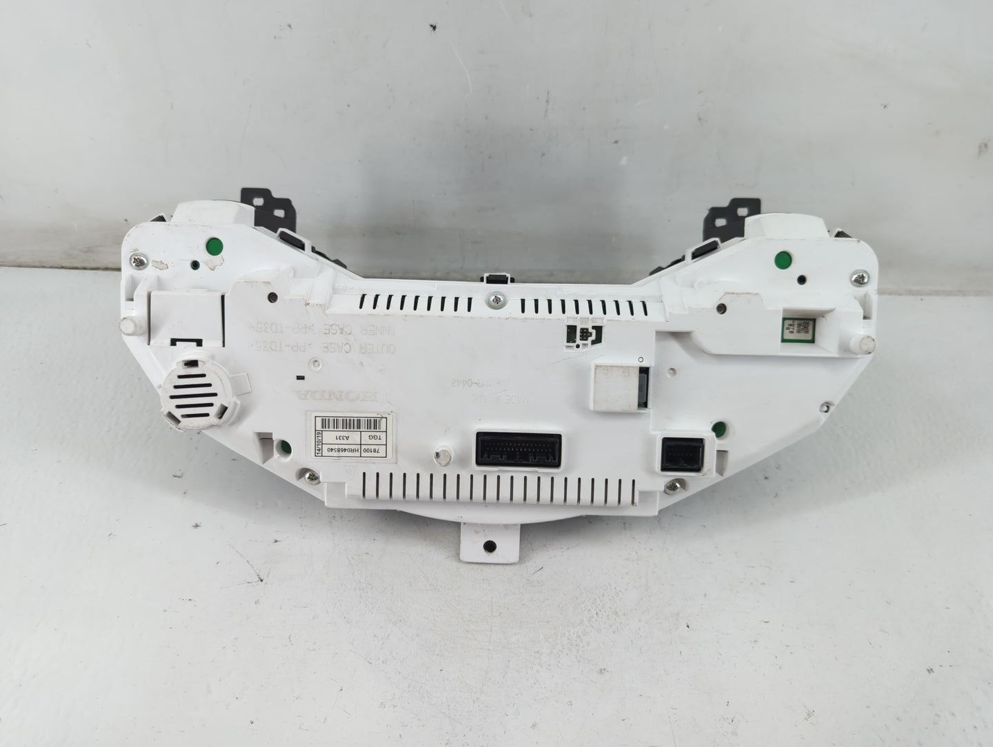 2019-2020 Honda Civic Instrument Cluster Speedometer Gauges P/N:78100 HR0468540 Fits Fits 2019 2020 OEM Used Auto Parts - Oe