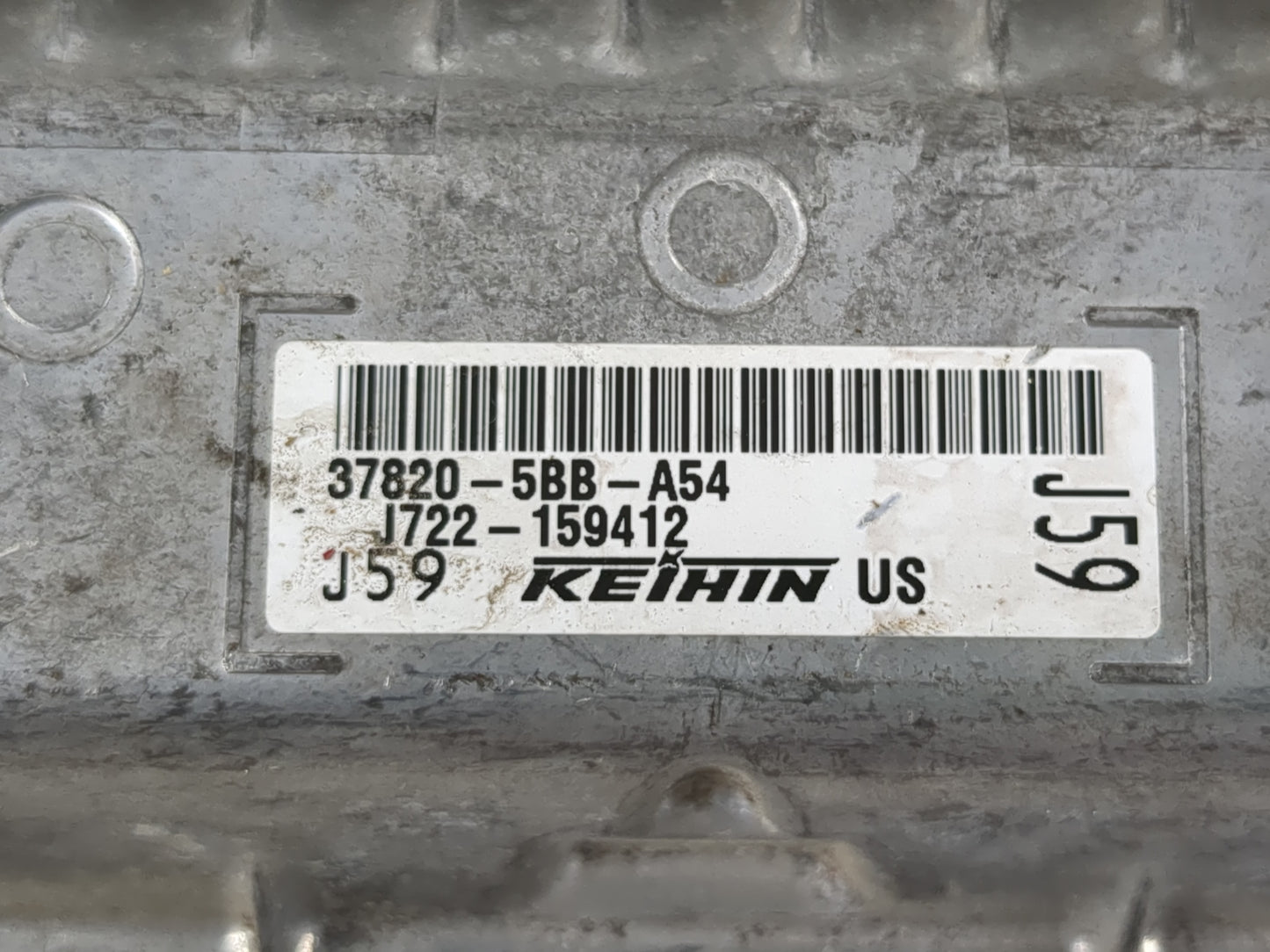 2019-2021 Honda Civic PCM Engine Control Computer ECU ECM PCU OEM P/N:37820-5BB-A54 Fits Fits 2019 2020 2021 OEM Used Auto P