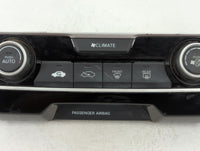 2016-2021 Honda Civic Climate Control Module Temperature AC/Heater Replacement P/N:79600TBAA331M1 Fits OEM Used Auto Parts -