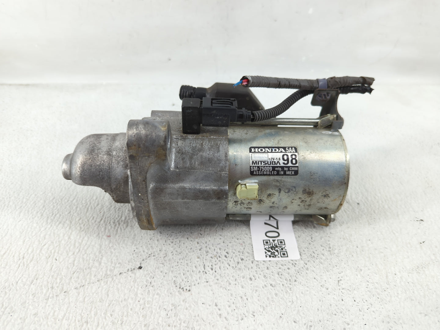2016-2017 Honda Civic Car Starter Motor Solenoid OEM P/N:SM-75009 Fits Fits 2016 2017 2020 OEM Used Auto Parts - Oemusedauto