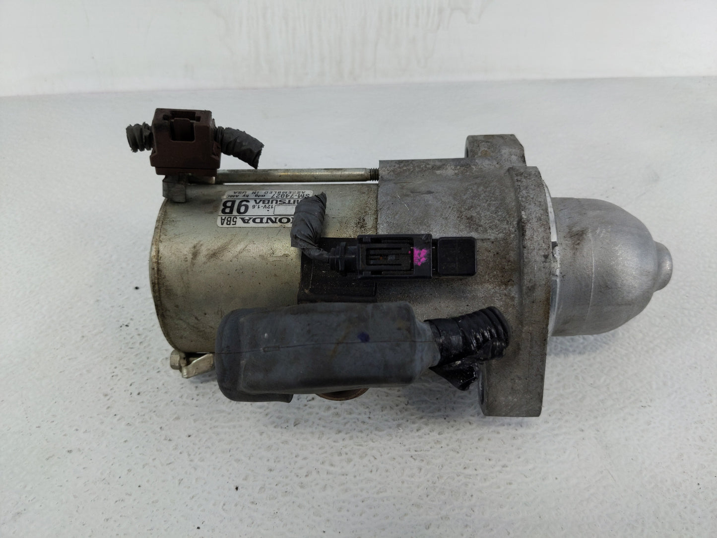 2016-2021 Honda Civic Car Starter Motor Solenoid OEM P/N:SM-74027 Fits Fits 2016 2017 2018 2019 2020 2021 OEM Used Auto Part