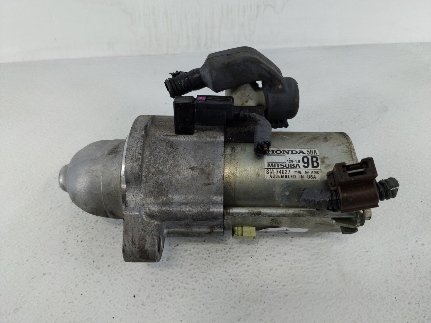2016-2021 Honda Civic Car Starter Motor Solenoid OEM P/N:SM-74027 Fits Fits 2016 2017 2018 2019 2020 2021 OEM Used Auto Part