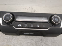 2016-2021 Honda Civic Climate Control Module Temperature AC/Heater Replacement P/N:79600TBAA121M1 Fits OEM Used Auto Parts -