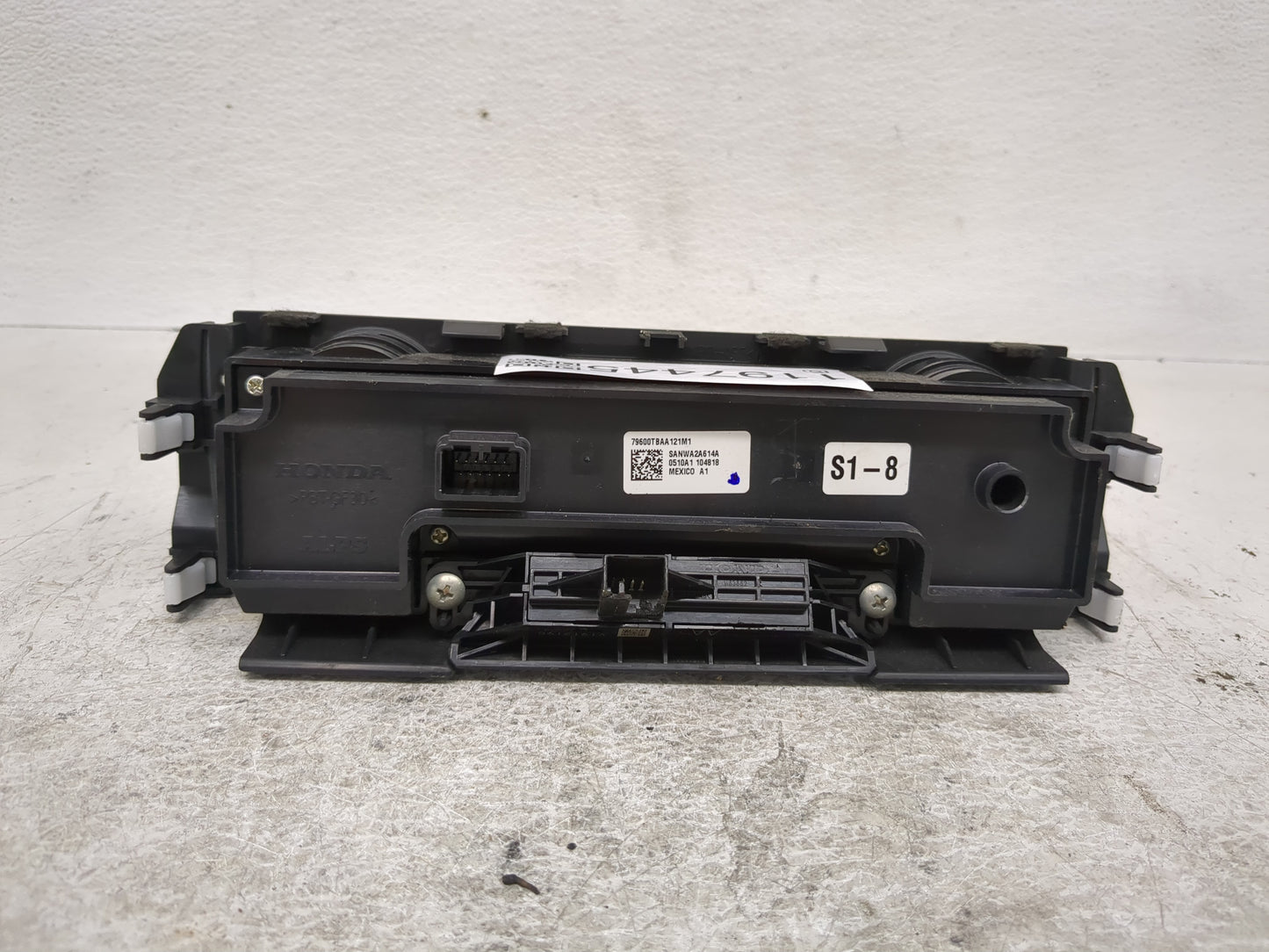 2016-2021 Honda Civic Climate Control Module Temperature AC/Heater Replacement P/N:79600TBAA121M1 Fits OEM Used Auto Parts -