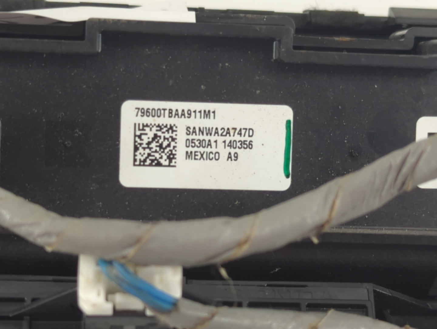 2019-2021 Honda Civic Climate Control Module Temperature AC/Heater Replacement P/N:79600TBAA911M1 Fits Fits 2019 2020 2021 O