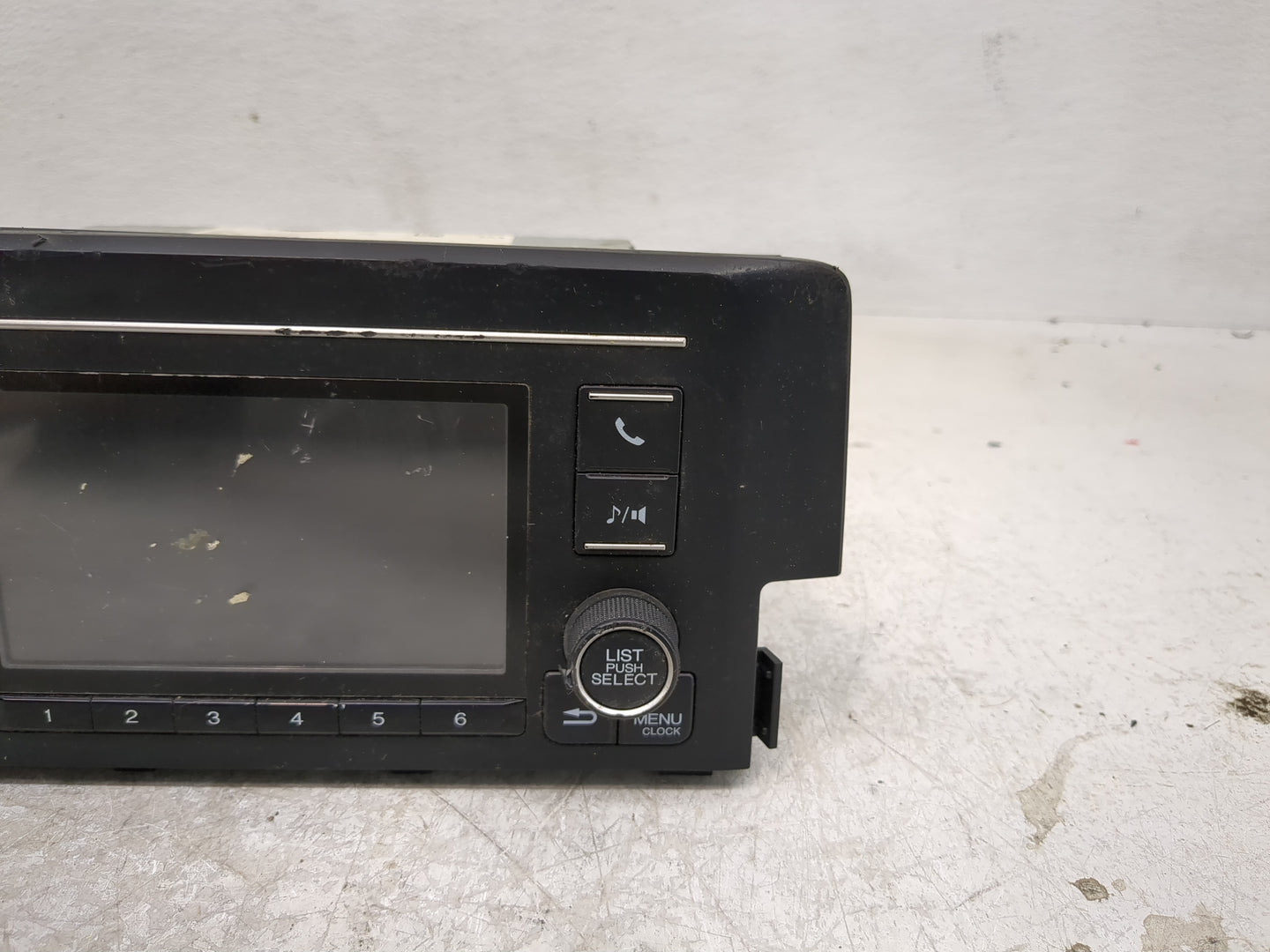 2019-2021 Honda Civic Radio AM FM Cd Player Receiver Replacement Fits Fits 2019 2020 2021 OEM Used Auto Parts - Oemusedautop