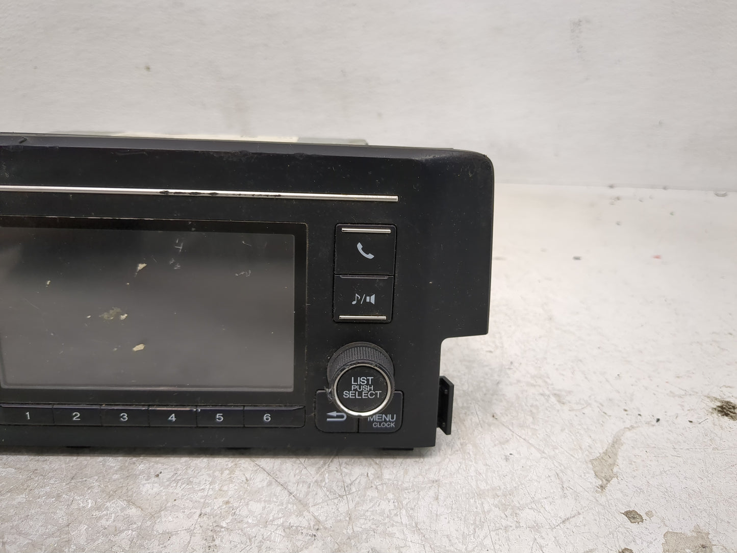 2019-2021 Honda Civic Radio AM FM Cd Player Receiver Replacement Fits Fits 2019 2020 2021 OEM Used Auto Parts - Oemusedautop