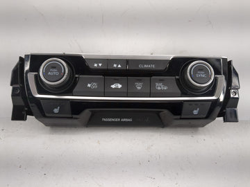 2019-2021 Honda Civic Climate Control Module Temperature AC/Heater Replacement P/N:79600TBAA912M1 Fits Fits 2019 2020 2021 O
