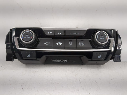 2019-2021 Honda Civic Climate Control Module Temperature AC/Heater Replacement P/N:79600TBAA912M1 Fits Fits 2019 2020 2021 O