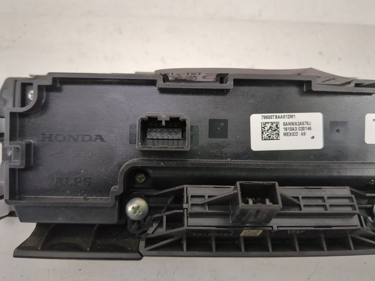 2019-2021 Honda Civic Climate Control Module Temperature AC/Heater Replacement P/N:79600TBAA912M1 Fits Fits 2019 2020 2021 O