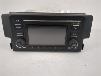compare product 2019-2021 Honda Civic Radio AM FM Cd Player Receiver Replacement P/N:39100-TBA-A41 Fits Fits 2019 2020 2021 OEM Used Auto Parts