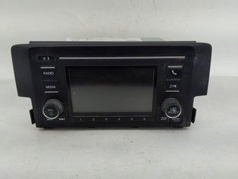 compare product 2020 Honda Civic Radio AM FM Cd Player Receiver Replacement P/N:39100-TBA-A41 Fits OEM Used Auto Parts