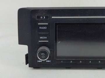 2020 Honda Civic Radio AM FM Cd Player Receiver Replacement P/N:39100-TBA-A41 Fits OEM Used Auto Parts