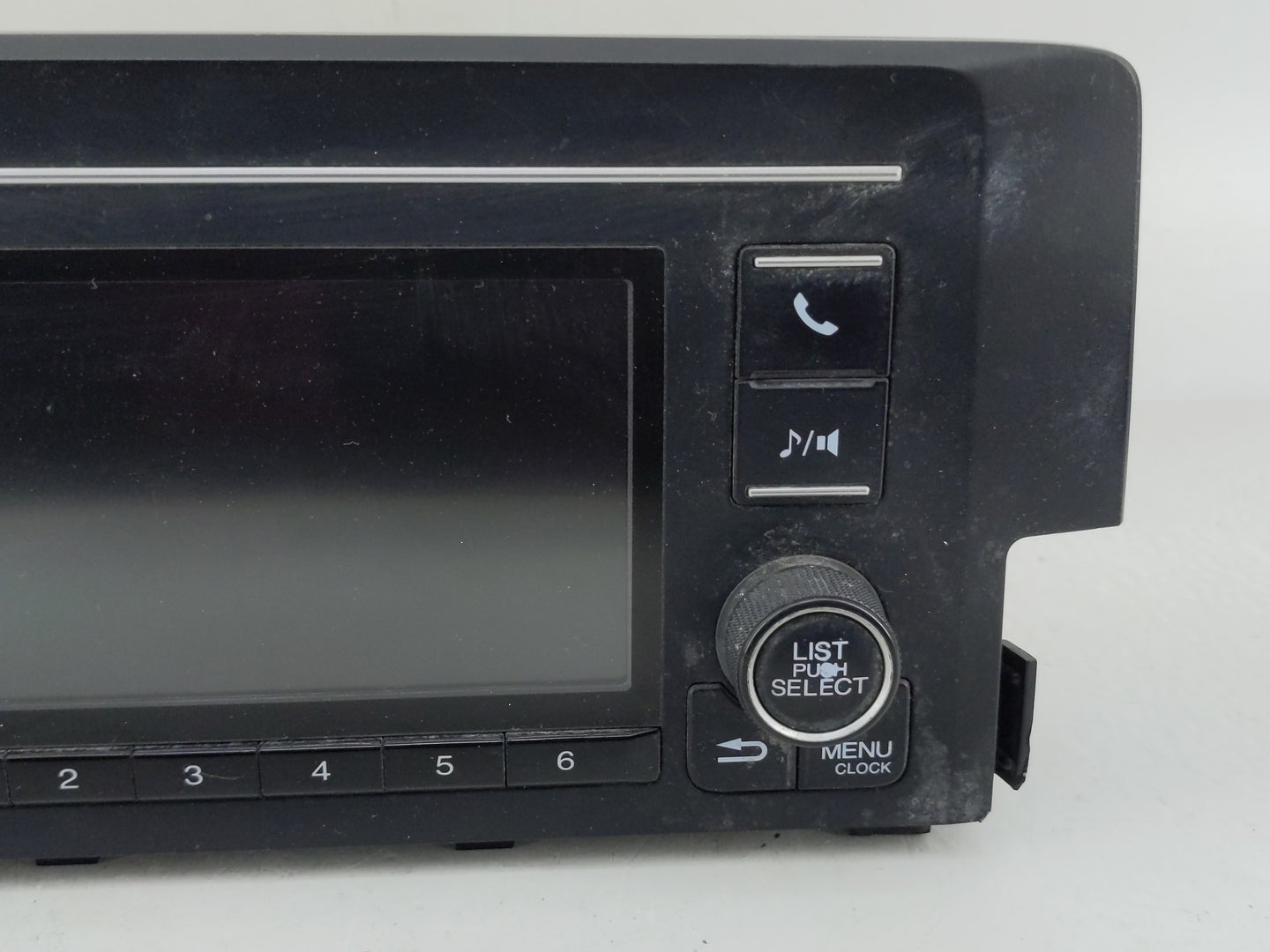 2020 Honda Civic Radio AM FM Cd Player Receiver Replacement P/N:39100-TBA-A41 Fits OEM Used Auto Parts - Oemusedautoparts1.c