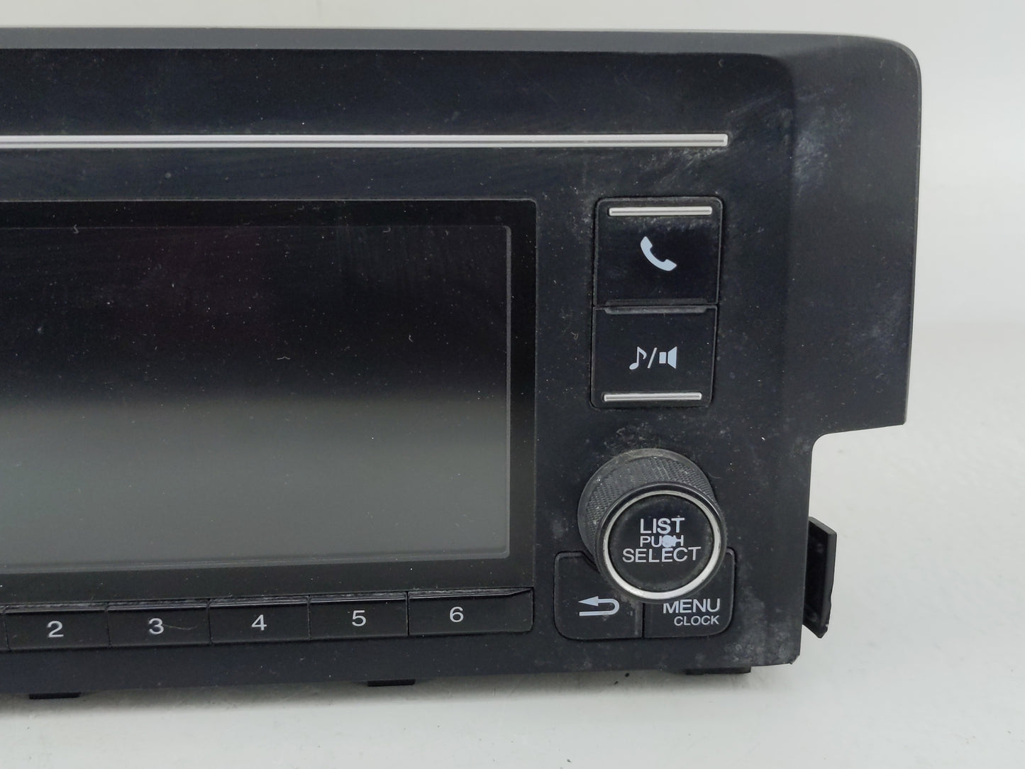 2020 Honda Civic Radio AM FM Cd Player Receiver Replacement P/N:39100-TBA-A41 Fits OEM Used Auto Parts - Oemusedautoparts1.c