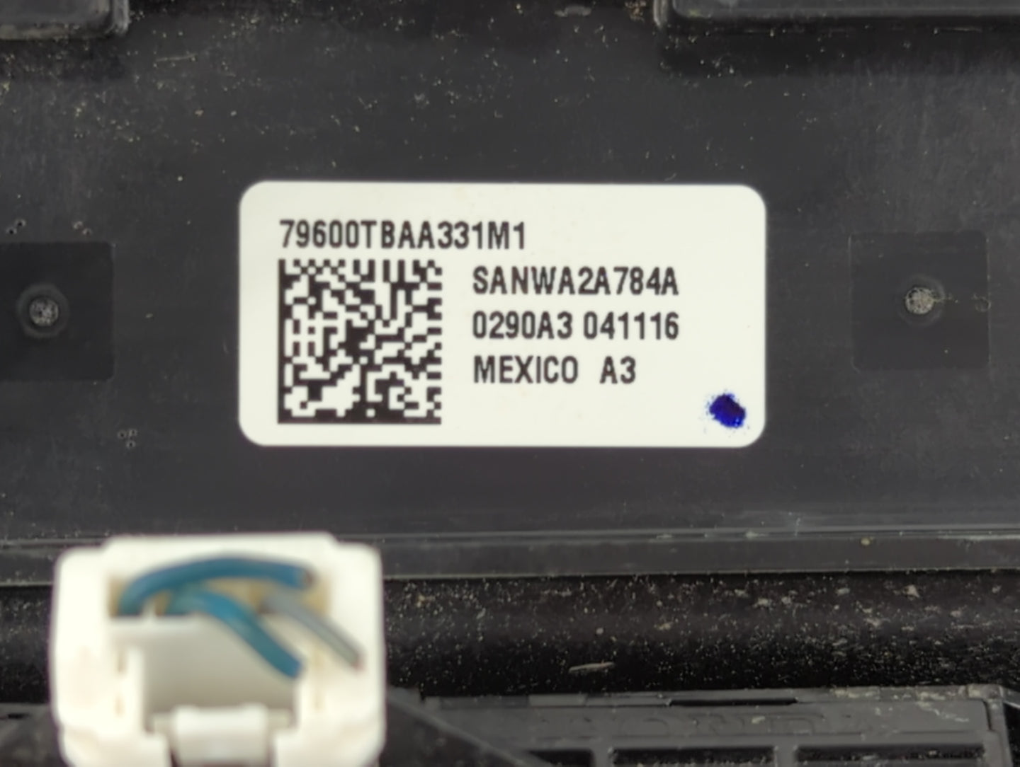 2017-2021 Honda Civic Climate Control Module Temperature AC/Heater Replacement P/N:0290A3 041116 Fits OEM Used Auto Parts - 
